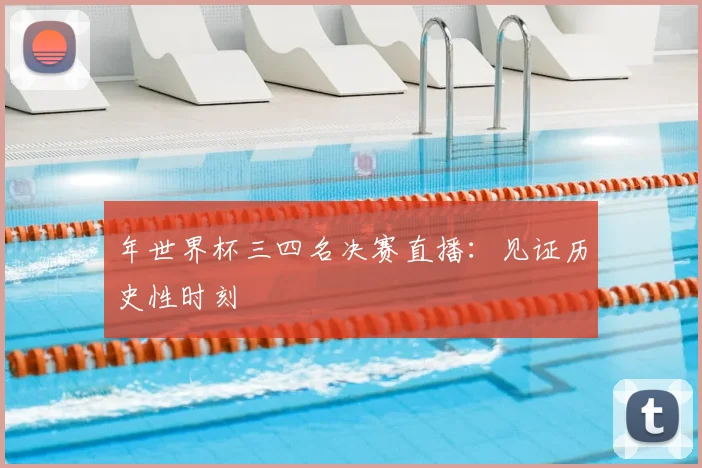 年世界杯三四名决赛直播:见证历史性时刻